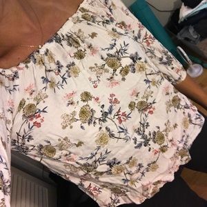 off the shoulder top